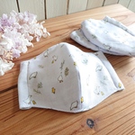 あひるさんのマスク(ダブルガーゼ)