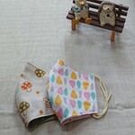 立体型子供マスク２枚組♡ナチュラルセット