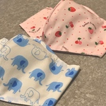 『送料無料』　春夏用　ノーズワイヤー入り子供用マスク　立体タイプ