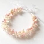 【新作】くすみ色 ベビー キッズ ♡花冠 ①③