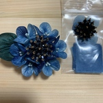 6匁羽二重紫陽花藍むらキット