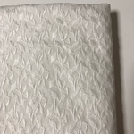 白の刺繍生地