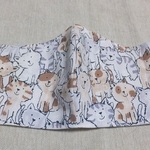送料無料　USAかわいいにゃんこ　女性用立体型マスク L　