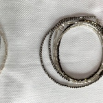 silver925ブレスレット.ロングネックレス2way（silver）