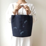 丸底バッグ *⚮* choucho  indigo *⚮*