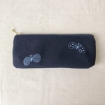 pencase  *⚮* choucho  indigo *⚮*