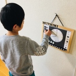 お支度ボード パステル可愛い花柄