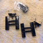 ひねり金具 バッグの口金 H金具  