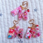レジン❁﻿イニシャルキーホルダー♡