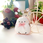 【受注生産】おめかしシマエナガちゃんのまち針&マシュマロピンクッション