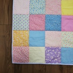 【オーダー品】優しい色合いのベビーキルト