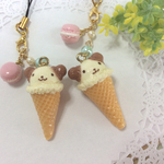 くまちゃんアイスのストラップ