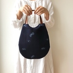 oval bag *⚮* choucho  indigo *⚮*