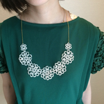 ⁑ elfin lace necklace ⁑
