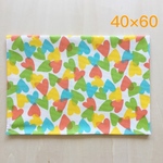 ランチョンマット大きめ  ハート＊カラフル40×60