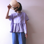 sale!!! たっぷりギャザーのワイドプルるオーバー