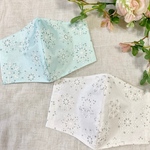 選べる＊立体マスク＊雪の結晶　ラメ入り＊大人用＊冬マスク＊クリスマス