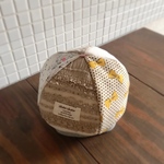 キッズ  ニットベレー帽 リボンドットとアンティークフリルと ＊帽子 48 