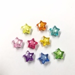 【15mm  40pcs】★のキラキラビーズ  アクリルビーズ  