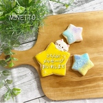 【名前、メッセージ入れられます！】星ねこアイシングクッキー
