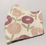 ハンドメイド♡布マスク♡丸いお花