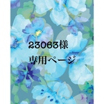 23063様専用ページ