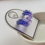 テンタクル　ガラスのタコ足ピアス