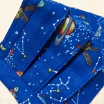 小学生用シリコンノーズワイヤー入りプリーツマスク