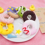 知育玩具🍩小さめドーナツのひも通し🍩おままごとでも遊べます^ ^♪