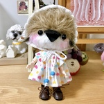 ☆リメイク品☆アニマルドール！ベレー帽のスズメちゃん♪