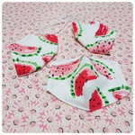 夏にぴったりスイカ柄♪子供用立体マスク♪