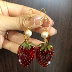 いちごピアス[送料無料]