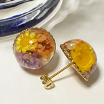 お花ピアス☆