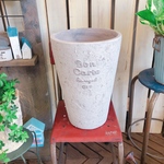 ラスト！アンティーク風【高さのあるオシャレな陶器鉢】寄せ植えにもぴったり♪ガーデン雑貨 ガーデニング雑貨