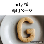 htryさまの専用ページになります