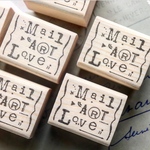 【スタンプ】Mail Art Love 商品No.24MAL