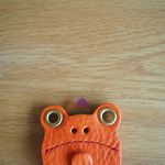 かえるキーホルダー　ケロケロキャンディ　オレンジフロッグ