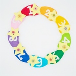 知育玩具⭐️流れ星ボタン付け⭐️年齢に応じて楽しみ方を変えて♪