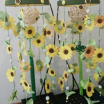 【SUNFLOWERs様専用】紫陽花/向日葵　吊るしかえ　大