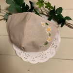 紙マスクを長持ちさせるカバー（サイズ展開Ladys）~デイジー刺繍入り~