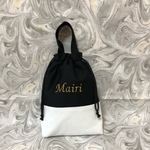 お名前刺繍入り　シューズケース☆