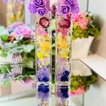 仏花　お供えハーバリウム　2本セット　ロング