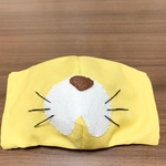 ハンドメイド  マスクカバー　動物クチ　夏用