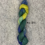 【手染め】段染め刺し子糸 No.211