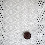W幅綿レース刺繍生地0.5m（６）