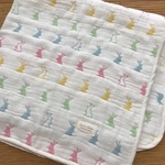 [rosseirrer様専用]6重ガーゼ やわらかブランケット☆うさぎ柄