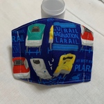 電車の立体マスク