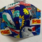 電車の立体マスク