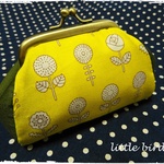 再販＊がま口　＊Grow flowers＊yellow