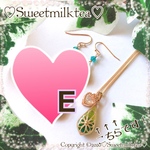 シンプルドロップネックレス E